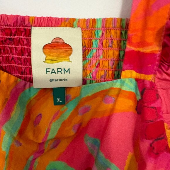 FARM Rio - FRUIT BRUSH MIDI DRESS - Picture 3 of 4